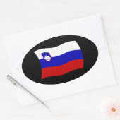 Slovenië Vlag Sticker (Envelop)