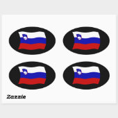 Slovenië Vlag Sticker (Vel)