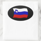 Slovenië Vlag Sticker (Tas)