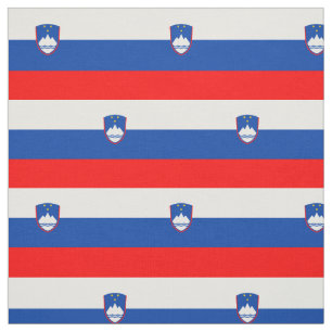 Slovenië Vlag Stof