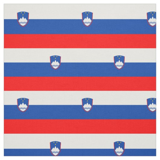 Slovenië Vlag Stof (Swatch)