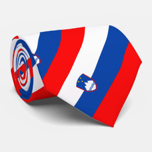 Slovenië Vlag Stropdas