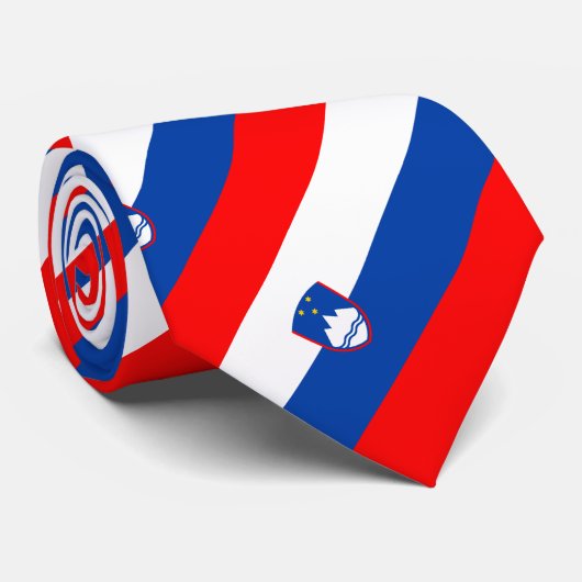 Slovenië Vlag Stropdas (Opgerold)