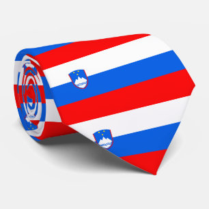Slovenië Vlag Stropdas