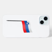 Slovenië vlag tandenstoker Case-Mate iPhone case (Achterkant (horizontaal))