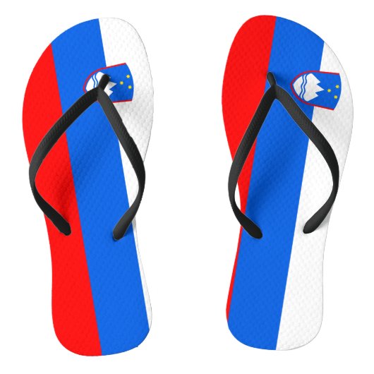 Slovenië Vlag Teenslippers (Voetbed)