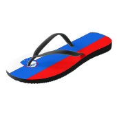 Slovenië Vlag Teenslippers (Schuin)