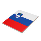 Slovenië Vlag Tegeltje (Zijkant)