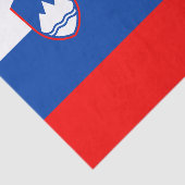 Slovenië Vlag Tissuepapier (Detail)
