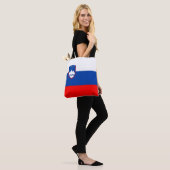 Slovenië Vlag Tote Bag (Op model)