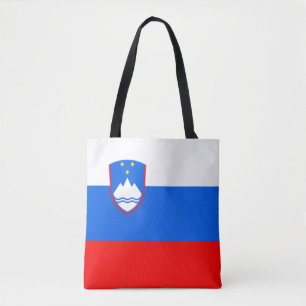 Slovenië Vlag Tote Bag
