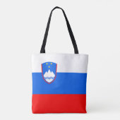 Slovenië Vlag Tote Bag (Achterkant)