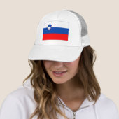 Slovenië Vlag Trucker Pet (In situ)
