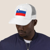 Slovenië Vlag Trucker Pet (In situ)
