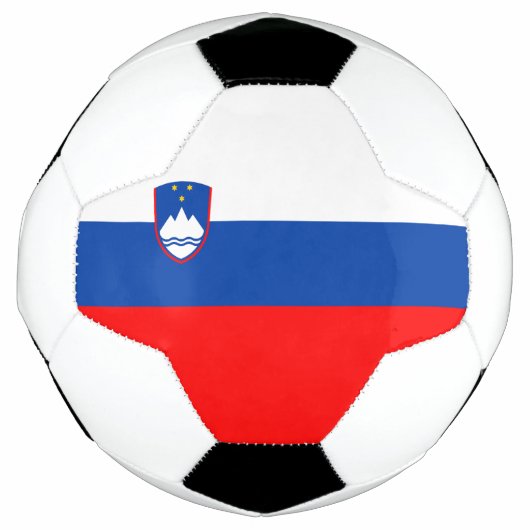 Slovenië Vlag Voetbal (Voorkant)