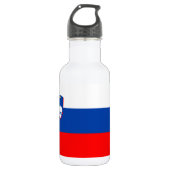 Slovenië Vlag Waterfles (Voorkant)