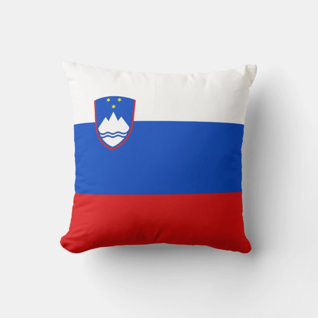 Slovenië - vlag x - vlag kussen (Voorkant)
