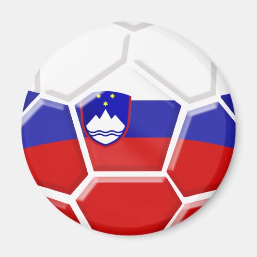 Slovenië Voetbal Magneet (Voorkant)