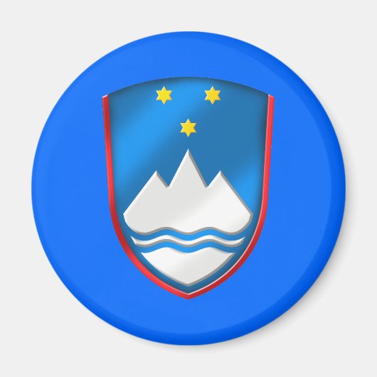 Slovenië Voetbal Magneet (Voorkant)