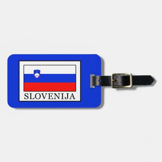 Slovenija Bagagelabel (Voorkant horizontaal)
