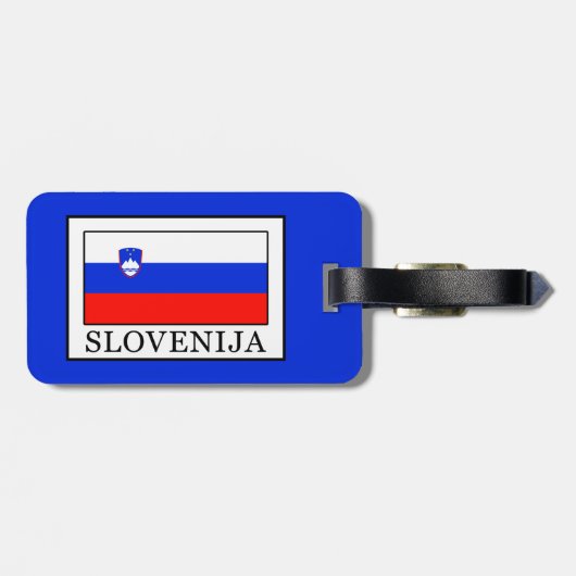 Slovenija Bagagelabel (Achterkant horizontaal)
