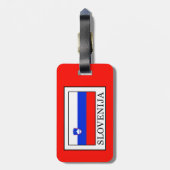 Slovenija Bagagelabel (Achterkant verticaal)