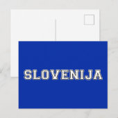 Slovenija Briefkaart (Voorkant / Achterkant)