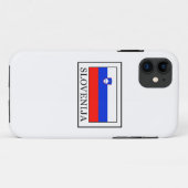 Slovenija Case-Mate iPhone Case (Achterkant (horizontaal))