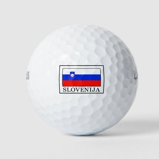 Slovenija Golfballen (Voorkant)