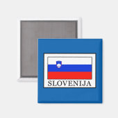 Slovenija Magneet (Voorkant / Achterkant)