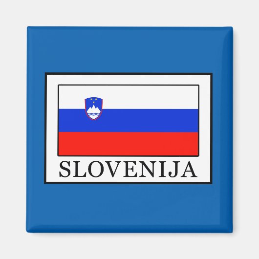 Slovenija Magneet (Voorkant)