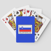 Slovenija Pokerkaarten (Achterkant)