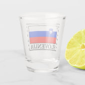 Slovenija Shot Glas (Achterkant)