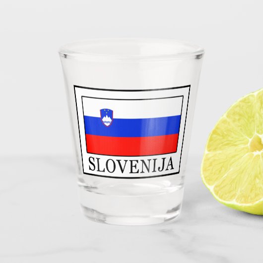 Slovenija Shot Glas (Voorkant)