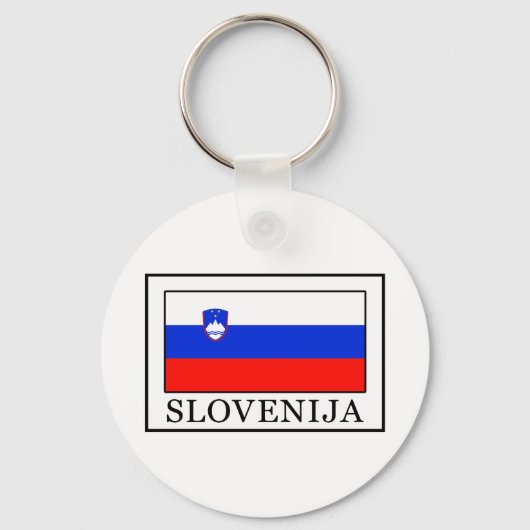 Slovenija Sleutelhanger (Voorkant)