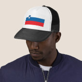 Slovenija - Slovenië Flag Trucker Pet (In situ)