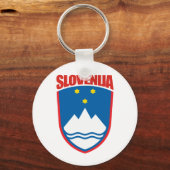 Slovenija (Slovenië) Sleutelhanger (Voorkant)