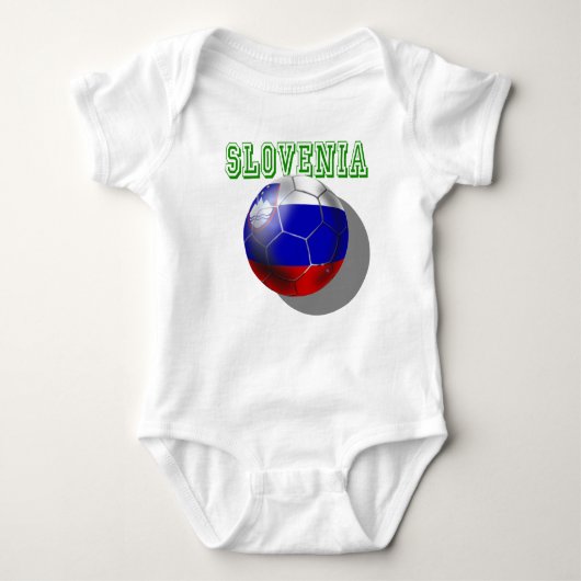 Slovenija Slovenija futbal Nogomet voetbal Romper (Voorkant)