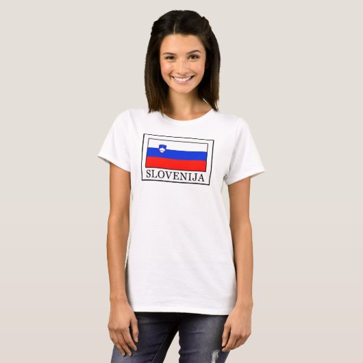 Slovenija T-shirt (Voorkant volledig)