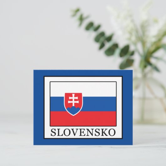 Slovensko Briefkaart (Staand voorkant)