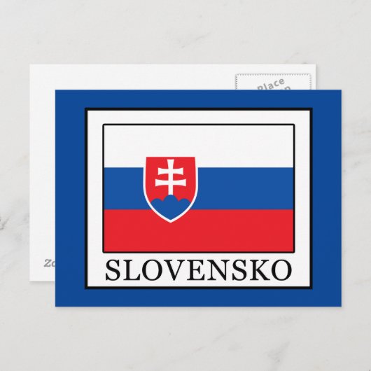 Slovensko Briefkaart (Voorkant / Achterkant)