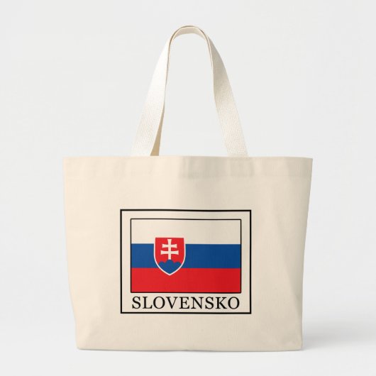 Slovensko Grote Tote Bag (Voorkant)
