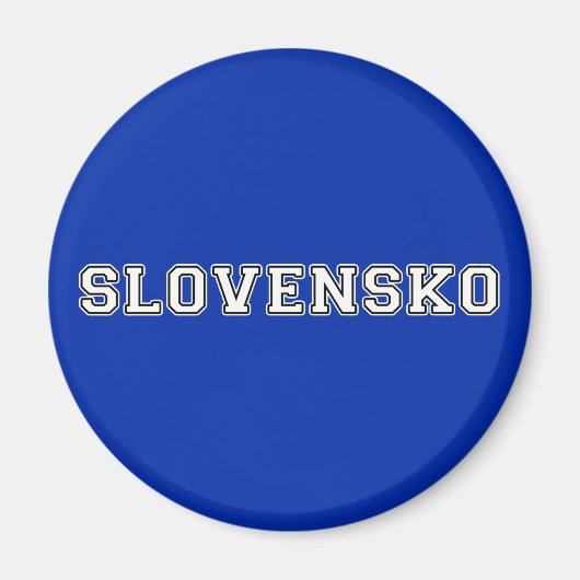 Slovensko Magneet (Voorkant)