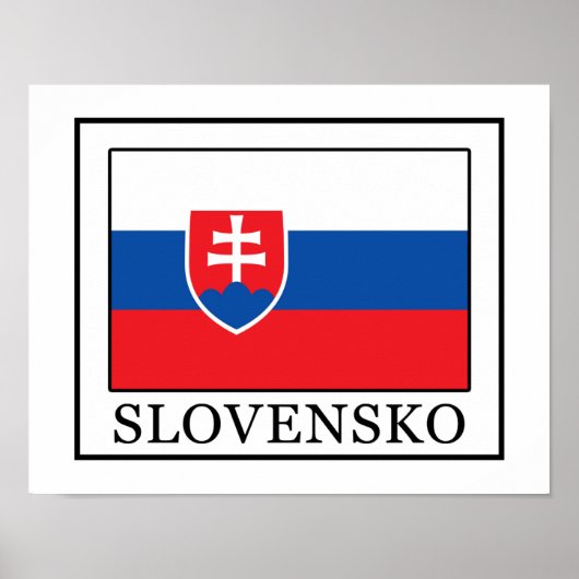 Slovensko Poster (Voorkant)