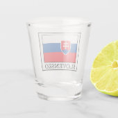 Slovensko Shot Glas (Achterkant)
