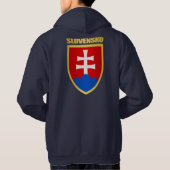 Slovensko/Slowakije COA Hoodie (Achterkant)