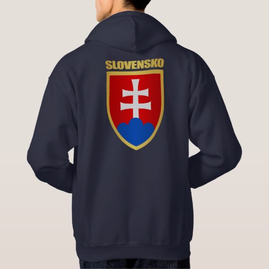 Slovensko/Slowakije COA Hoodie (Achterkant)