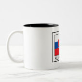 Slovensko Tweekleurige Koffiemok (Links)