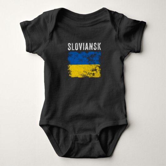 Sloviansk Oekraïne Oekrainian Patriotic Romper (Voorkant)