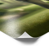 "Slow and Steady: een luiaard gekleed voor golf Foto Afdruk (Hoek)